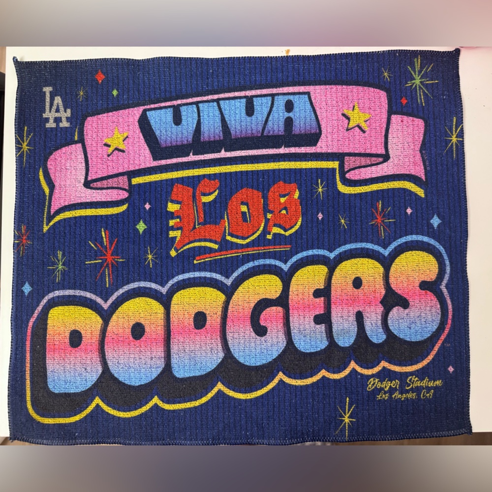 LA Dodger rally towel